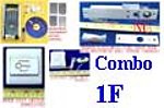 3X LCKOMBOPF Combo 1F Fingerprint Door Access Attendance Control & Bell & Switch & Deadbolt NC