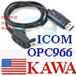 1x ICOMOPC966USB USB Programming cable for OPC-966 Icom radio NEW