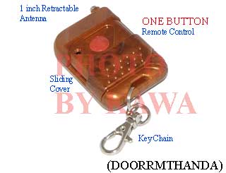 5x DOORRMTHANDA Remote Control ONE Button for Garage Door Opener