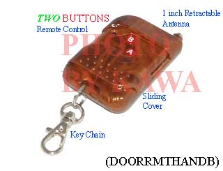 20x DOORRMTHANDB Remote Control TWO Buttons for Garage Door Opener