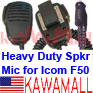 5X ICMF5SPKMINI Heavy Duty Mini Speaker Mic for ICOM IC-F50 IC-F60