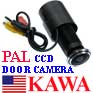 1X CAMDORACFPAL Sony 1.7 PEEP HOLE Door Color Camera EYE 136 View PAL