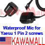 5X YSUSPKF6IPRG WaterProof Speaker Mic for VERTEX YAESU VX-160 VX-180