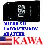 5x SDADAPMICO Micro SD to SD Memory Card Adapter Converter