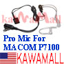 20X MACMPGAEMDG Acoustic Ear Mic for MACOM JAGUAR 700 P5100 P7100