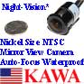 1X CAMXS28NTMRR Wide 150dg View Night Vision XS Car Reverse NTSC Camera