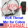 1X COBRTRVOXA Cobra 1 Pin VOX Throat Mic 