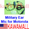 1X GP300JYDG Military Spec Coil Tube Ear Mic 4 Motorola GP300 HT1250 XTN