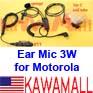 1X GP300T3CBL Three-Wire Coil Tube Mic for Motorola GP300 XTN HT1250 NEW IN BOX