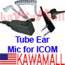 1X ICEARECNF Econ Ear Mic for ICOM radio F Plug