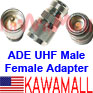 100X MFADP2NADE #ADE PL-259 SO-239 UHF-MALE N-Female ADAPTOR ADAPTER100X MFADP2NADE #ADE PL-259 SO-239 UHF-MALE N-Female ADAPTOR ADAPTER