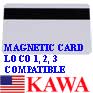 50x MGNETCARDSLOCO Glossy Blank Magnetic Stripe PVC ID Cards LoCo 1-3