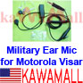 20X MILEBVS Military Spec Coil Tube Ear Mic for Motorola Visar Radio