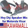 1X MVHVSP Heavy Duty Speaker Mic Motorola Visar Radio MVRSEB