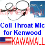 1X TK280HDDG Throat Mic for Kenwood TK280 Radio