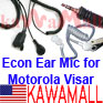 5X VSRERCOILECON Econ Coil PTT Visar HT1000 Ear Mic 