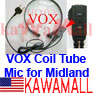 1X MIDLDTRTVOXA Throat VOX Mic for Midland GXT Radio